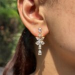 Crystal Flower Earrings - Image 2