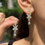 Crystal Flower Earrings