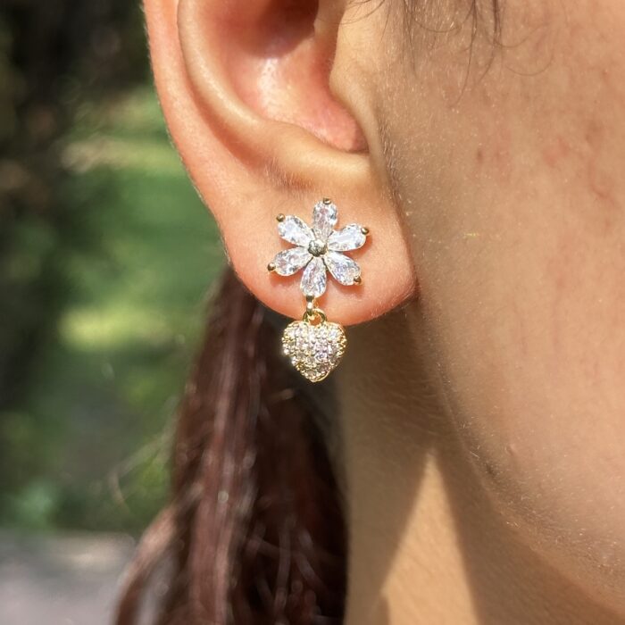 Mini Blossom Earrings - Image 2