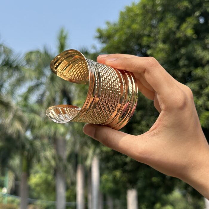 Sculpted Weave Cuff - Image 4