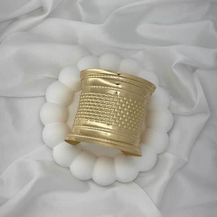 Sculpted Weave Cuff - Image 2