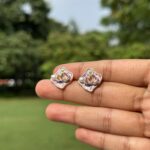Lilac Lotus Studs - Image 6