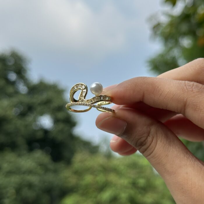Tidecrest Pearl Ring - Image 6