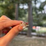 Ruby Leaf Ring - Image 2