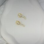 Open Frame Drop Earrings - Image 3