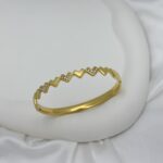 Ziggle Heart Bangle