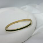 Emerald Line Bangle - Image 3