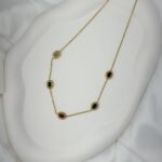 Aura Bezel Necklace - Image 2