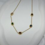 Aura Bezel Necklace - Image 3