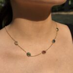 Aura Bezel Necklace - Image 5