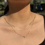 Solitaire Stream Necklace - Image 2