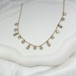 Dainty Drop Crystal Necklace