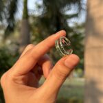 Emerald Duo Band Ring - Image 2