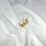 Single Stone Huggies - Image 2