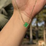 Green Clover Necklace