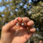 Solitaire Drop Earrings - Image 2