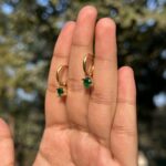 Classic Emerald Earrings - Image 3