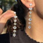 Light trail earrings