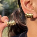 Statement cuff + Earrings