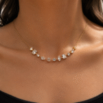 White Crystal Necklace