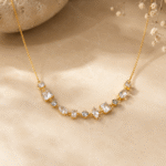 White Crystal Necklace - Image 2