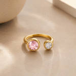 Pink Stone Ring - Image 2