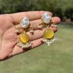 Kesar Drop Earrings - Image 2