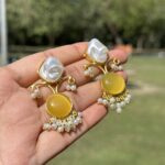 Kesar Drop Earrings