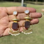 Ziya Pearl Earrings - Image 2