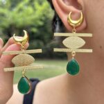 Aarvi Moon Earrings