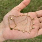 Stone Charm Anklet - Image 3
