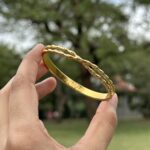 Bamboo Cross Bracelet