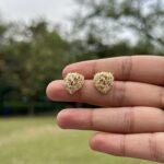 Crystal Strawberry Earrings - Image 2