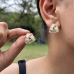 Triangle Crystal Studs