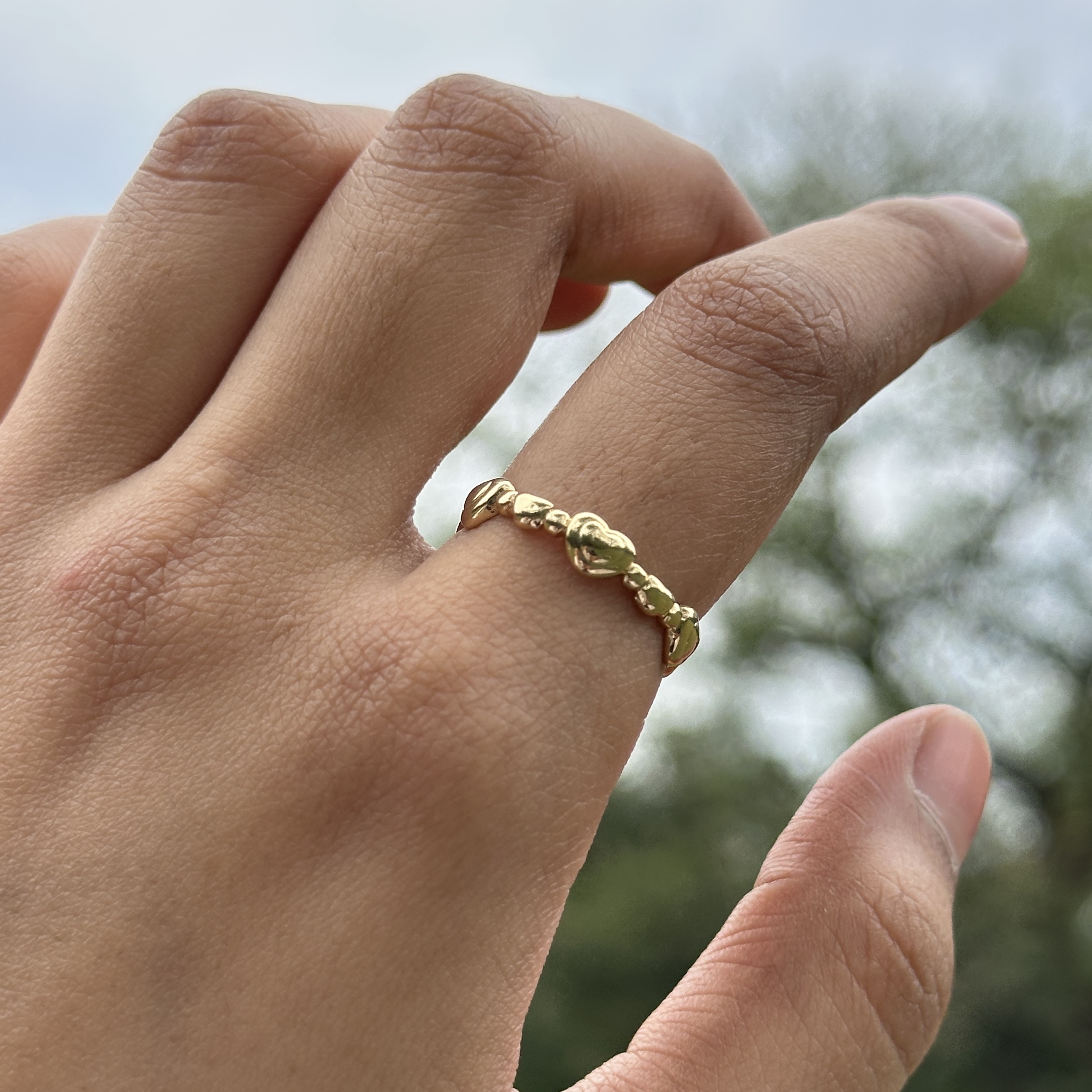 IMG_8981 Mini Hearts Ring - Image 1