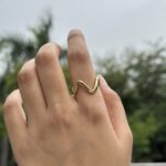 Wavy Line Ring