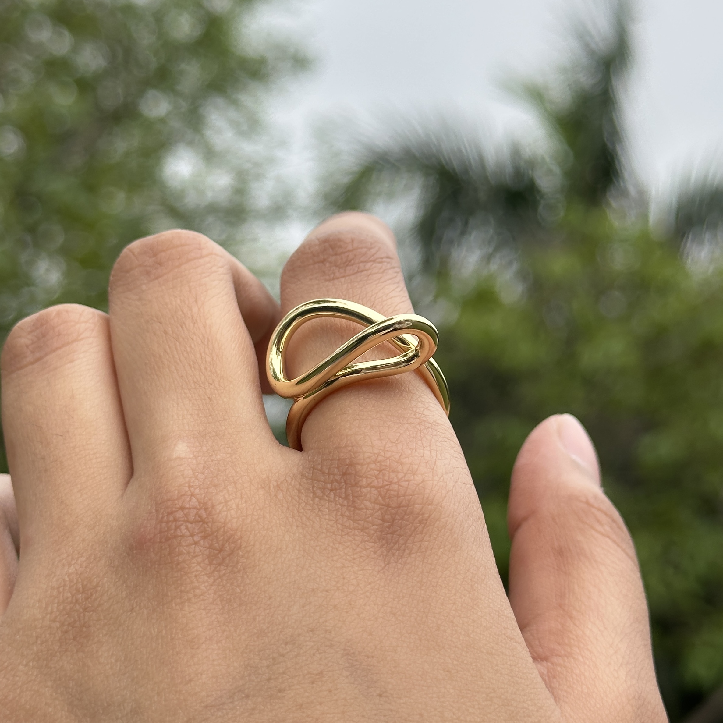 IMG_9006 Infinity Loop Ring - Image 1
