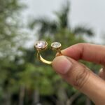 Pink Stone Ring - Image 4